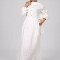 Naila White Dress