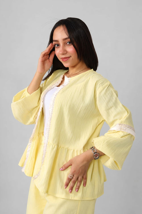 Naila Canary Yellow Jacket