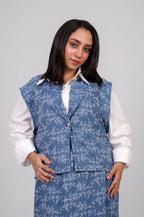 Naila Denim Blue Vest