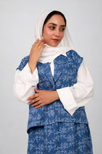 Naila Denim Blue Vest